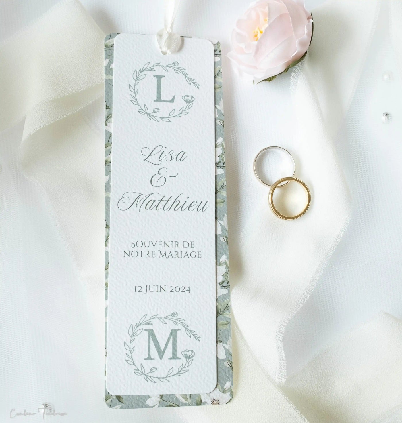 Signet Souvenir de Mariage personnalisé - Collection Aubrac
