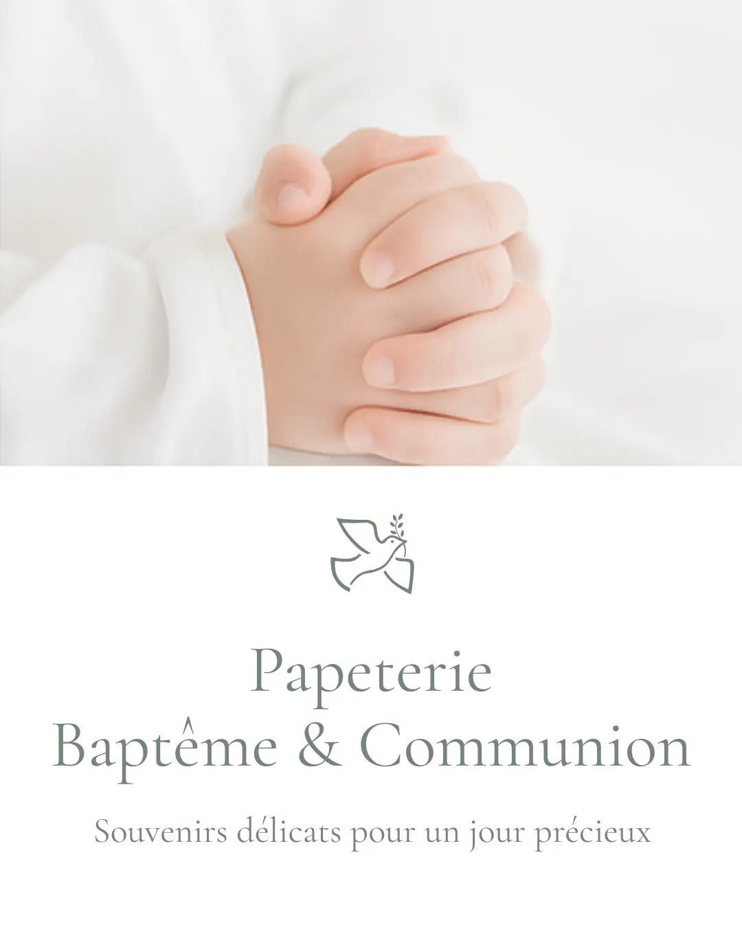 Papeterie Baptême et Communion