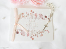 Faire Part de Baptême ou Communion Fleurs des Champs - Collection Bertille