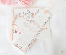 Faire Part de Baptême ou Communion Fleurs des Champs - Collection Bertille