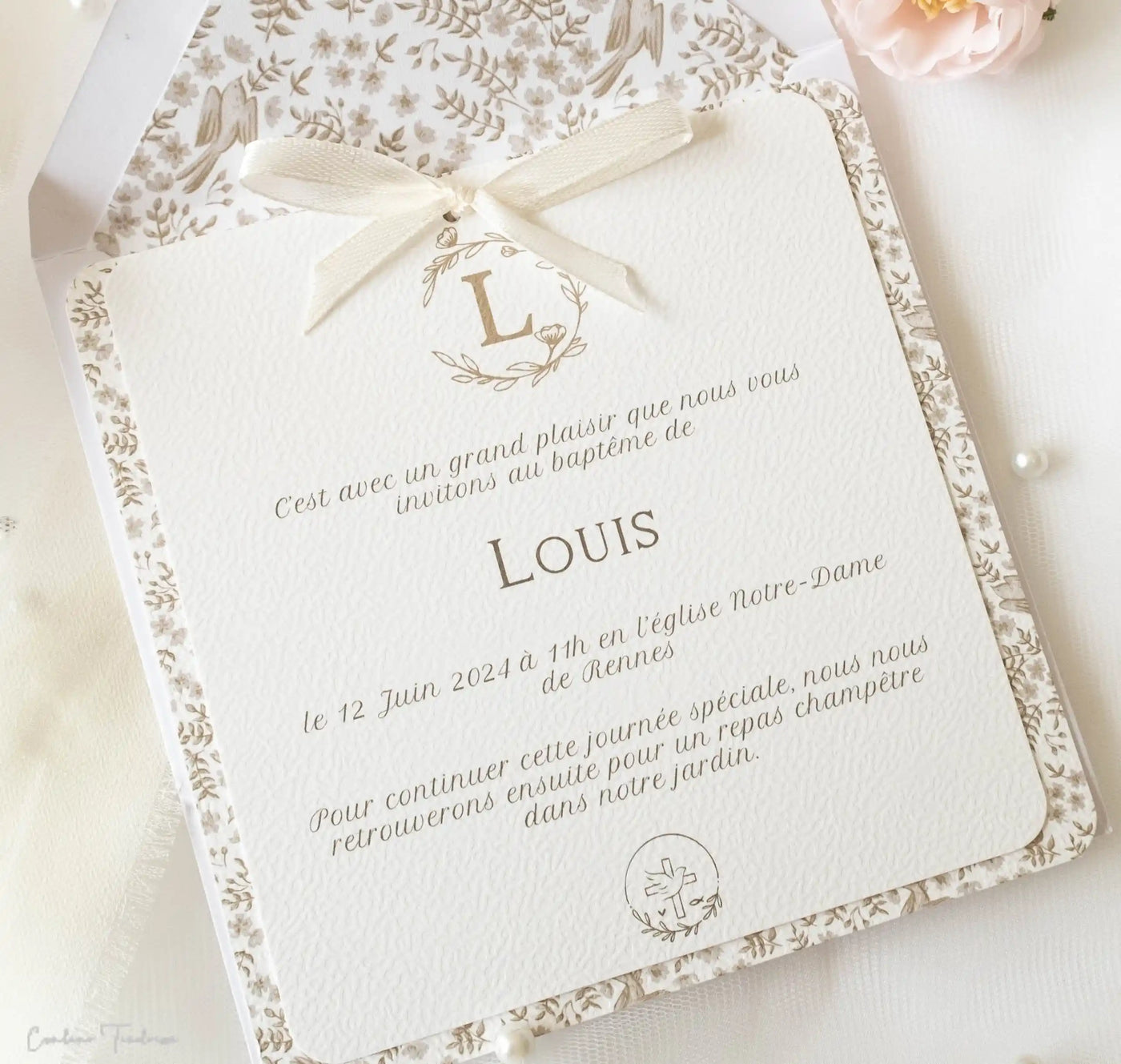 Doublures d'Enveloppes personnalisées à imprimé oiseaux, collection Birdies