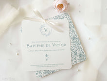 Faire Part de Baptême ou Communion - Collection Birdies