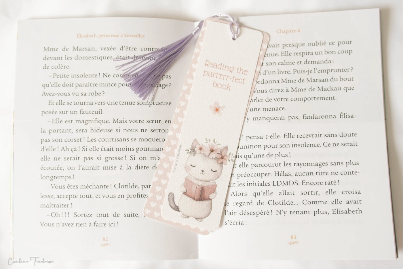 Marque-Pages Personnalisables Petits Chats Cosy (lot de 5)