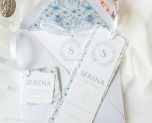 Etiquettes pour Dragées et Petits Cadeaux à imprimé fleuri - Collection Séréna
