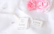 Etiquettes pour Dragées et Petits Cadeaux à imprimé oiseaux - Collection Birdies