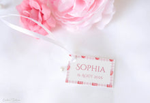Etiquettes pour Dragées et Petits Cadeaux motif Fraises - Collection Fragola