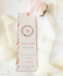 Signet de baptême ou communion personnalisé Salomé