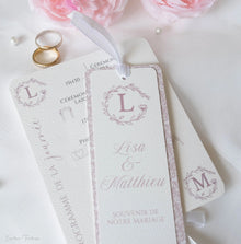 Signet Souvenir de Mariage personnalisé - Collection Élérose